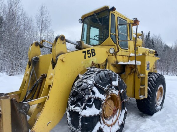 Loader Clark 75B avec godet-année 1979-8538HRS-Stock#S1068D/4281