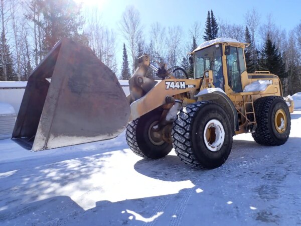 Loader John Deere 744H avec 2 godet-Année 1997-27819HRS-Stock#S1174F/4628