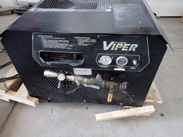 Compresseur à air avec moteur au gaz Vanair Viper 70-Starter électrique-2347HRS - Stock#S1246A/4877