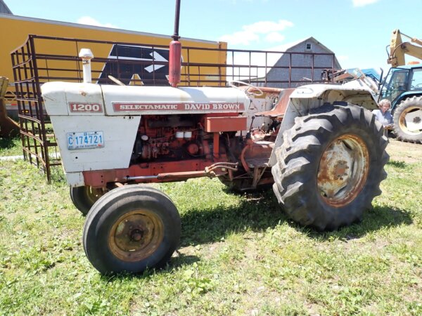 Tracteur David Brown Selectamatic 1200-Année 1972-Stock # S1289G/5021