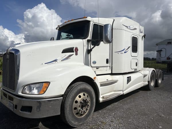 Camion 10 roue couchette Kenworth T660 Paccar-18 vitesses et wet kit 2015 1,223,000 km-Stock#E7385A