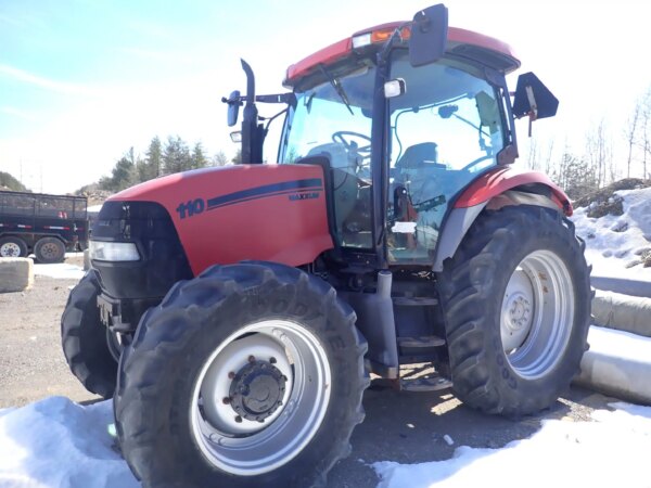 Tracteur Case Maxxum 110 2009