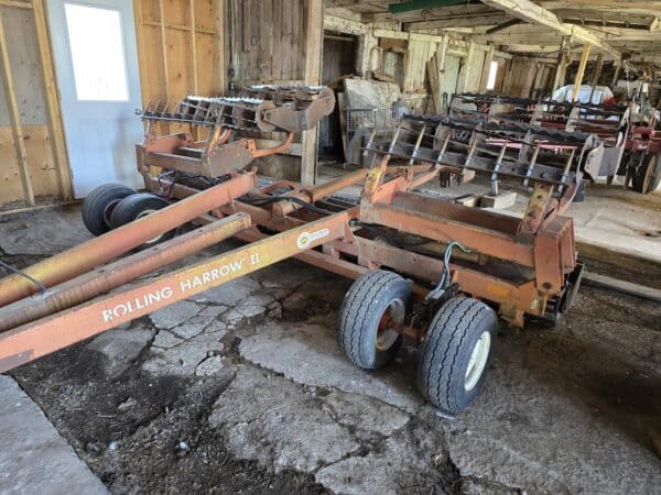 Rouleau émotteur Unverferth rolling harrow II 15 pi   peigne et rouleau-Stock#d9498b