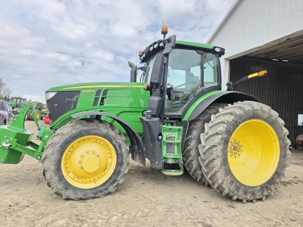 Tracteur John Deere 6 250R commande pro 50km ivt-roue double, front hitch  - Année:2022-1800hrs - Stock#d9330c