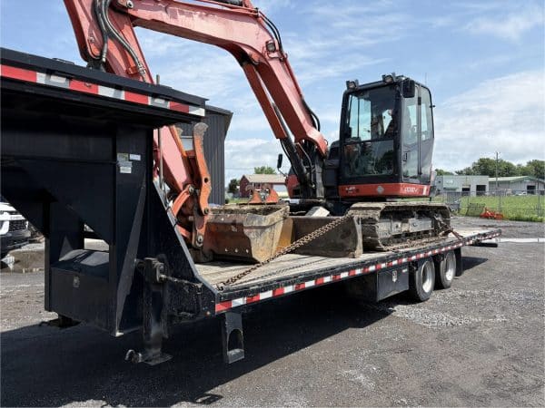 Remorque Novae gooseneck 30 pied avec tilt hydraulique-Année:2018-Stock#E1223K/9645