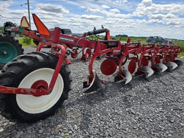 Charrue Kongskilde 105 6 rang déclencheur hydraulique avec coutre-Stock#d9787b