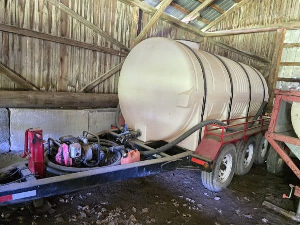 Remorque Artis  Nersue 1600 gallons, 3 essieux avec frein, pompe -Année:2009 - Stock#d9789k