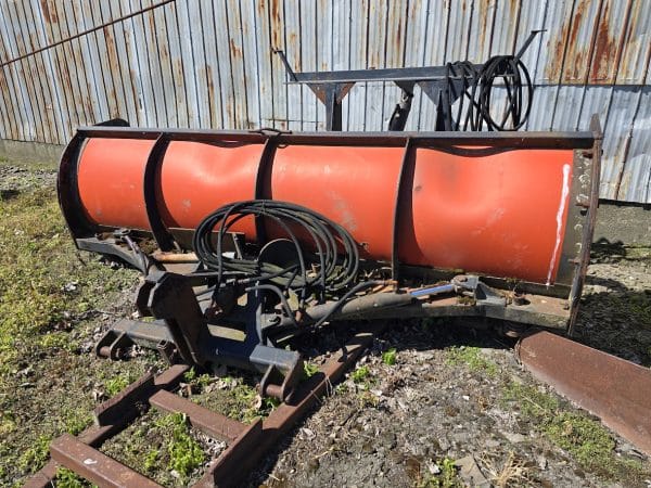 Lame à neige 10 pi avec angle - Stock#d9789m