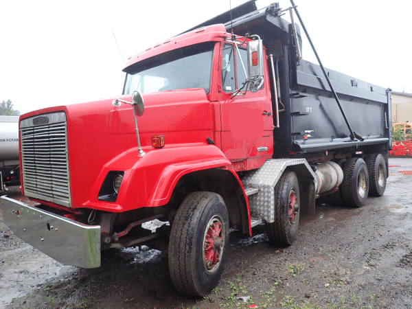 Camion dompeur 12 roues Freightliner 1989