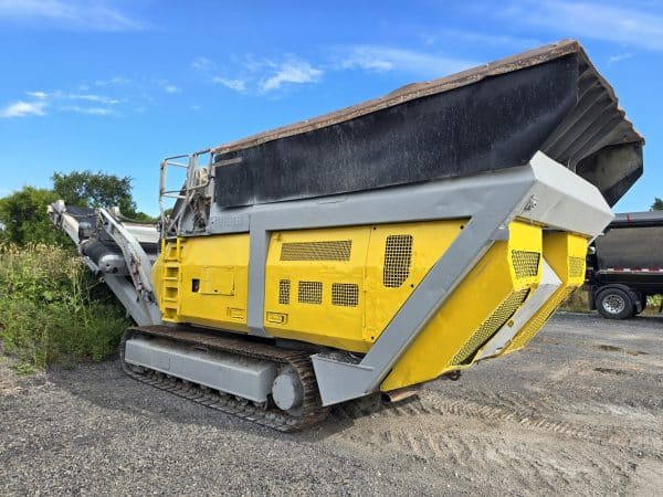 Concasseur Rubble MasterRM-100 mobile à percussion sur chenilles, moteur JD, convoyeur de sortie-Année:2008-6780hrs - Stock#d9872s
