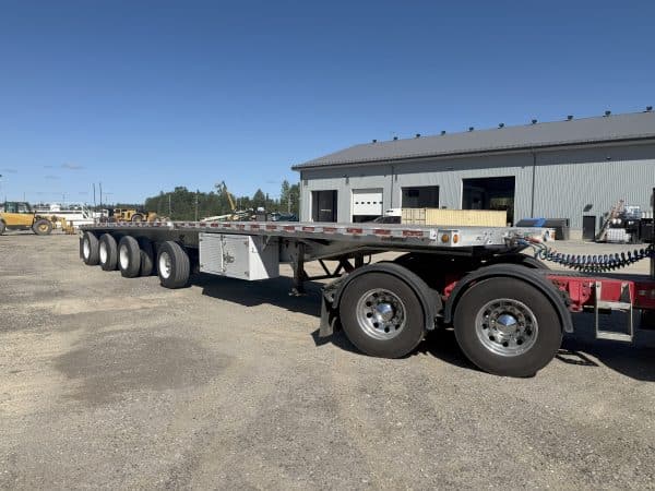 Remorque 48' full Alu 4 essieux Manac Année:2007 Stock#P1349/7049g