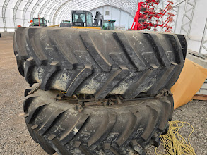 Roue double Michelin 480/80r42  T-Rail - Stock#d9932a