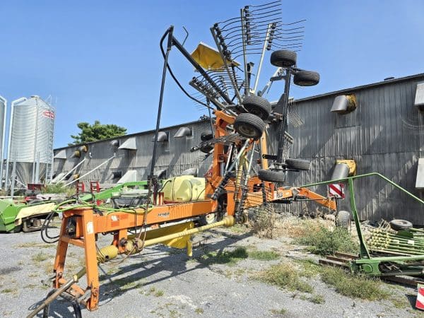 Râteau à foin double Fella 1 ou 2 andins TS1603  - Stock#d5107r