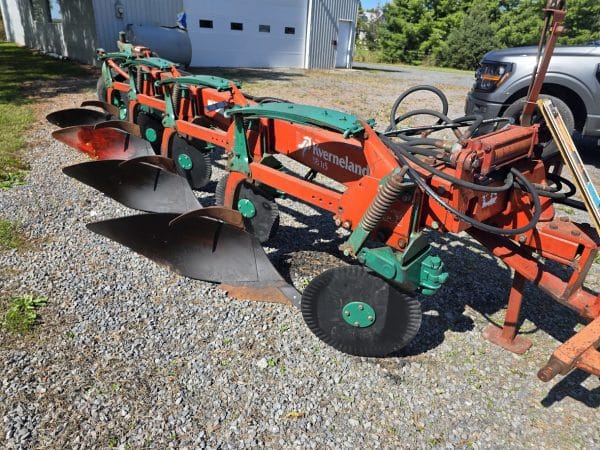 Charrue Kverneland BB115 4 rangs, coutre - Année:1991 - Stock#d9978a