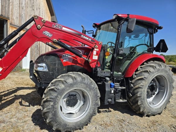 Tracteur Case ih 115 A loader 575L - Année: 2023 -  850 hrs  - Stock#d10004a