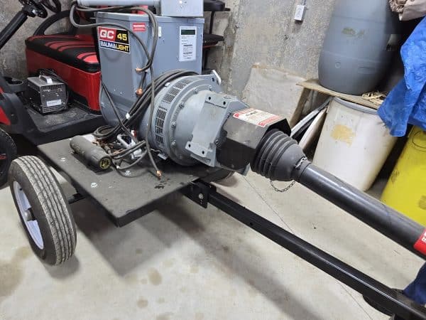 Génératrice Baumalight kW 45 1 phase avec câble - Stock#d9389n