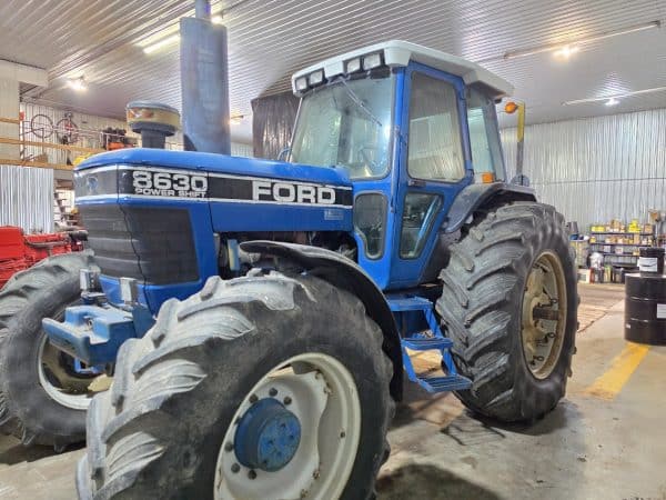 Tracteur Ford 8630 power shift-Année:1991-7610 Heures-Stock#d5826b