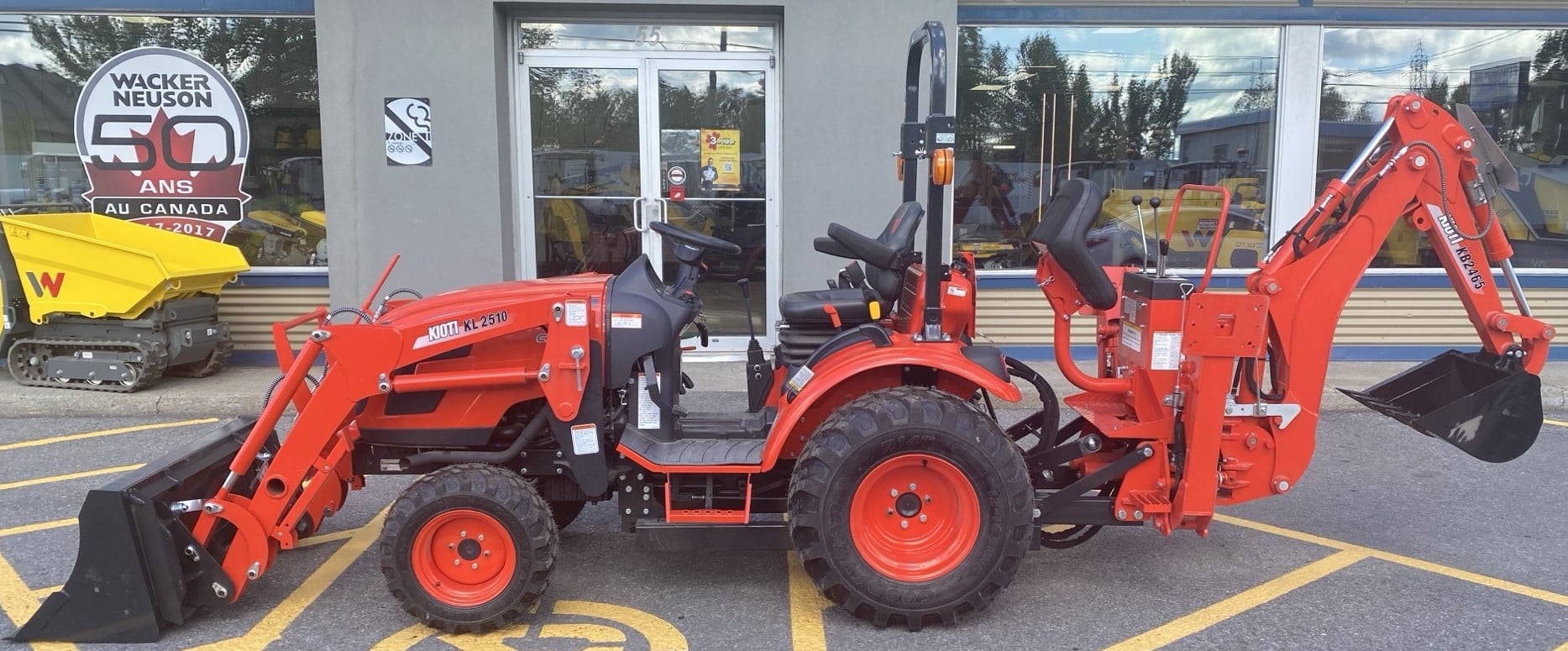 2025 Kioti cx2510hb chargeur et backhoe