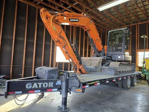 Tag Gator Trailer, 25 ft, 10,000 lbs axles, electric brake - Year: 2019 - Stock#d10202n