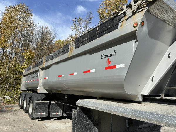 Remorque Dompeur Acier 3 essieux strait body Kanuck-Année:2020 -Stock#P1426/10141