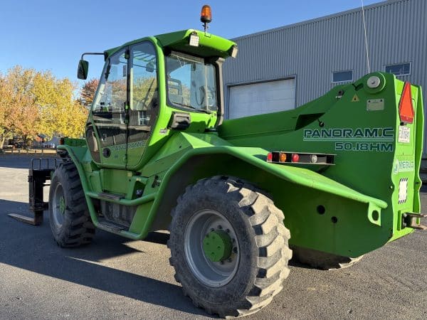 Télescopique Merlo Panoramic 50.18HM-Capacité 5000kg-18m-Fourches hydraulique-Année:2013-2200 heures -Stock#E1273B/10143
