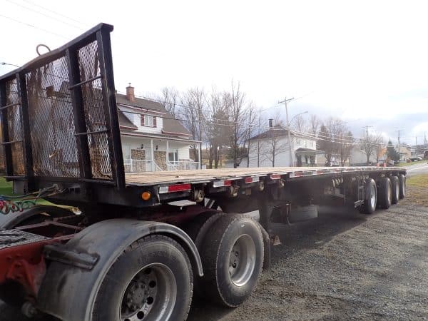 Remorque flat bed Manac 2013