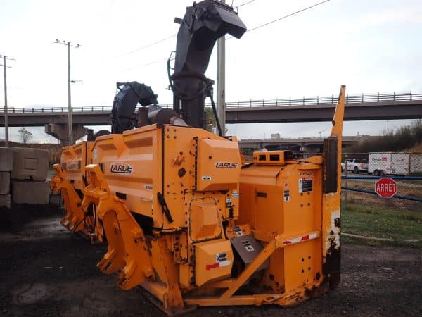 Lots de 5 têtes souffleuses Larue D60-Entre 1000 et 1100HRS-Année:2017-StockS2403A/10225