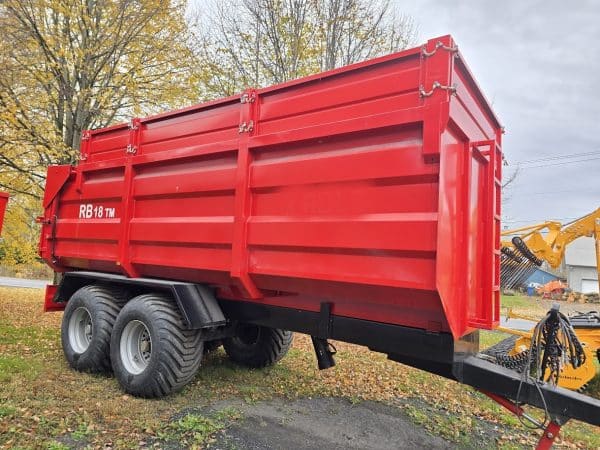 Dompeur 2 essieux Rb 18 tm 20 pi de boîte, frein-Stock#10267c