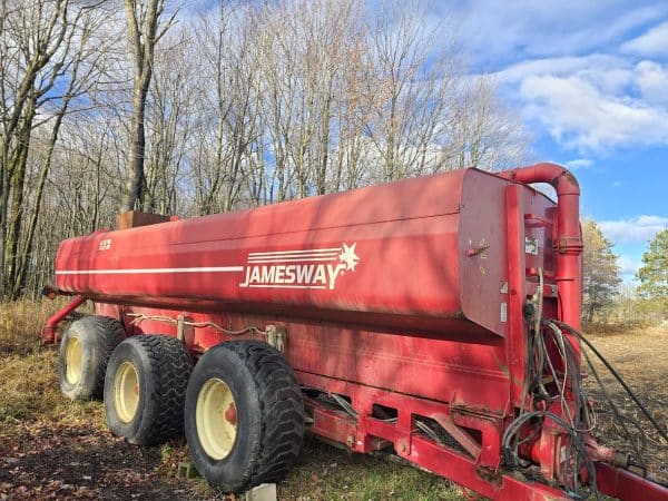 Réservoir Jamesway 6200 gallon 3 essieux, conduite, frein - Stock#d10244c