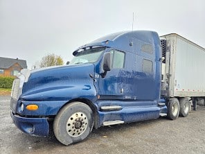 Camion 10 roues Couchette Kenworth T2000, C15 moteur - Année:2007 - 1028104km - Stock#d10028b