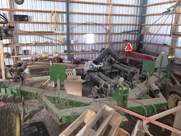 John Deere 915 5-Shank Subsoiler, Trip Mechanism with 2 Sets of Points - Stock#D10287c