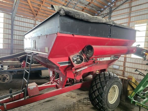 Grain Cart 670 Tarp, 28l-26 Tire - Stock#D10287f