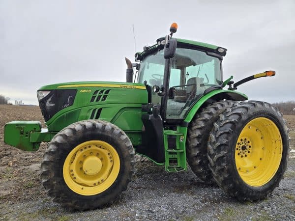 Tracteur John Deere 6150R  ivt 40 km, suspension avant, gps ready - Année:2013 - 4400hrs - Stock#d5647c1
