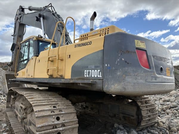 Excavatrice Volvo EC700LC-bucket à dent-10.300heures-Année:2011-Stock#E1124H/9621