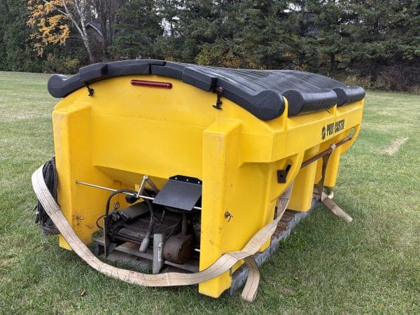 Saleuse fisher polycaster 8pi avec manette et spreader-Stock#E1289A/10241