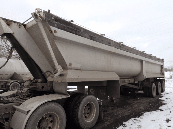 Remorque dompeuse hybride Cross Coutry 2018 3 essieux