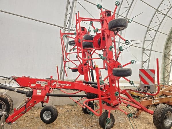 Faneur Kverneland 8090 CD 8 toupies avec angle -Année:2018-Stock#d10343h