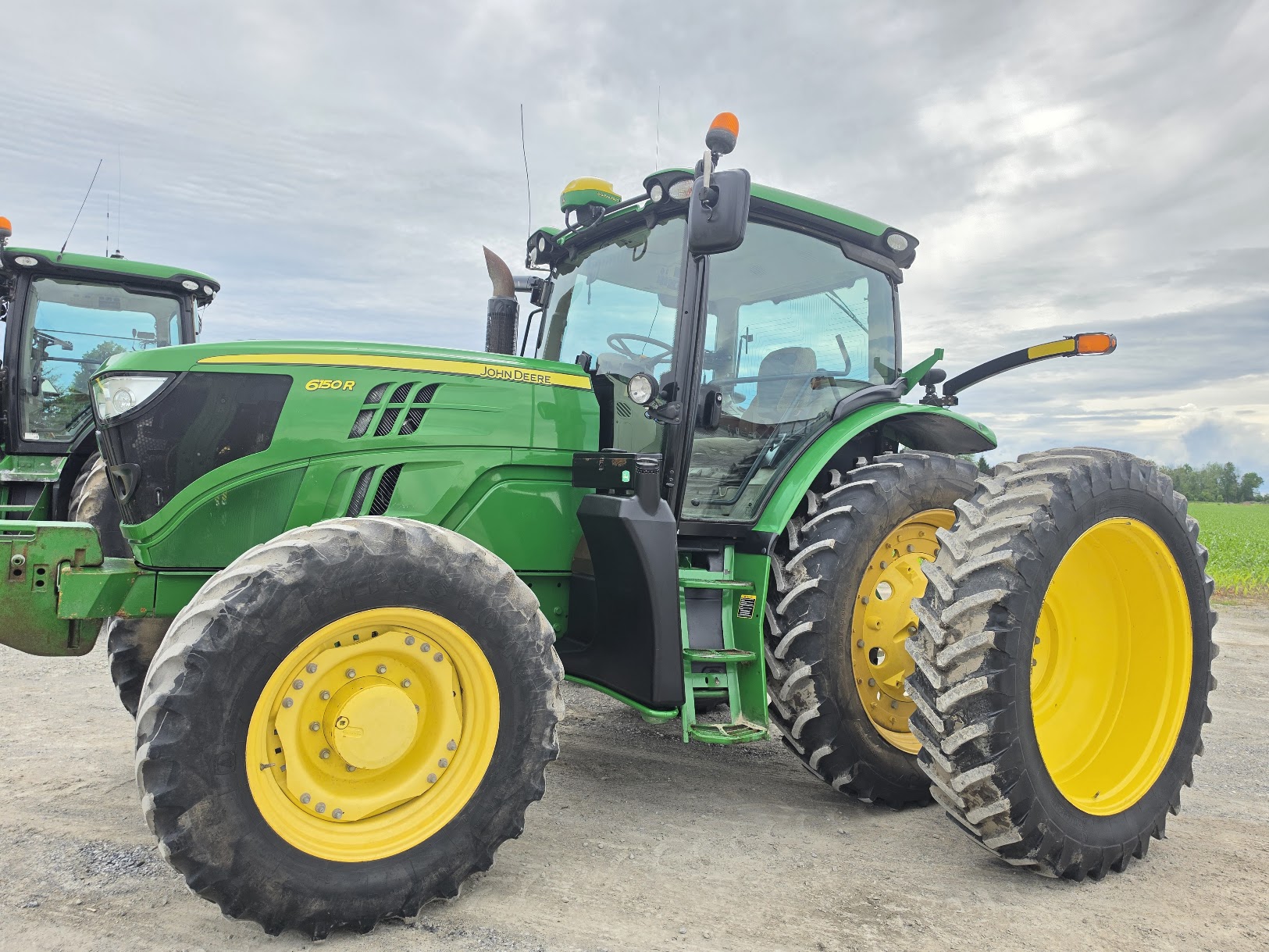 Tracteur John Deere 6150R  ivt 40 km, suspension avant, gps ready - Année:2013 - 4400hrs - Stock#d5647c1