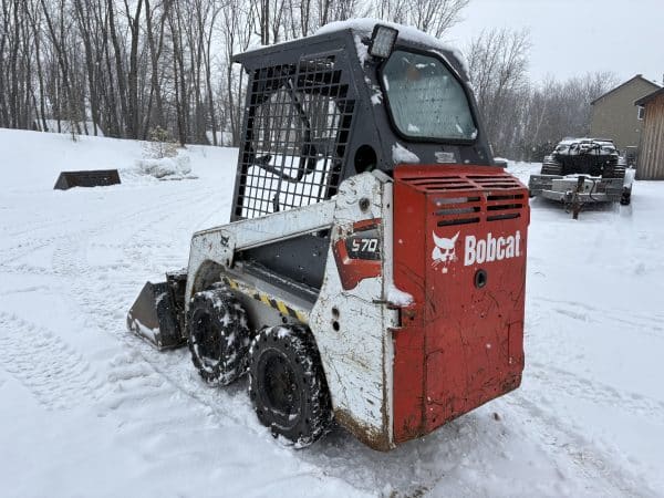 Skidsteer Bobcat S70-Bucket-3ieme fonction-1410 heures-Année:2019-Stock#E1316F/10407
