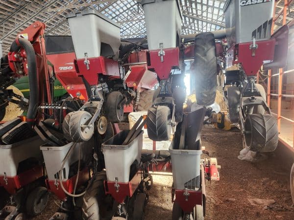 Planteur Case Ih 1200 12 rangs  Stack Fold tasse résidu, pro 600, hydraulique drive, marqueur - Stock#d10583a