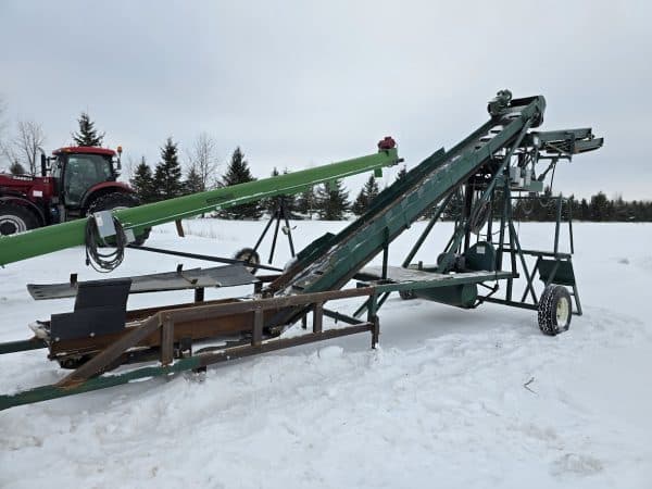 18 in Extendable Belt Conveyor with Motor - Stock#d5647j1