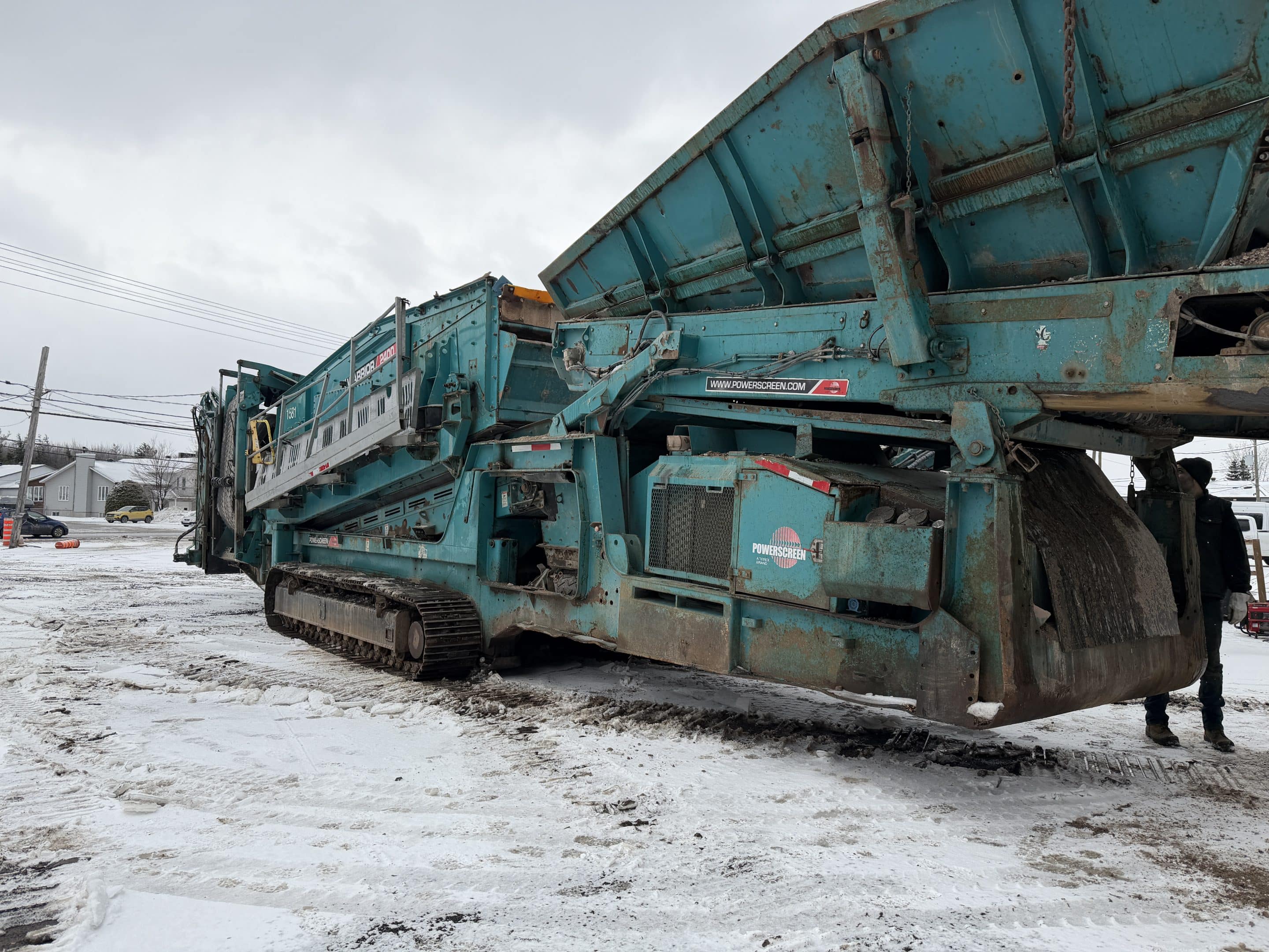 Tamiseur à vibration à haut débit Powerscreen Warrior 2400 2013 Stock#P1473/10563 – Image 2