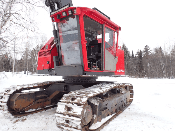 Bûcheuse multifonctionnelle Eltec FH277L 2017 avec tête Ponsse H7 2021