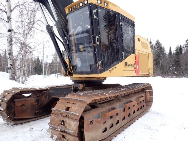 Bûcheuse Tigercat H855D 2017 avec tête Logmax 7000C