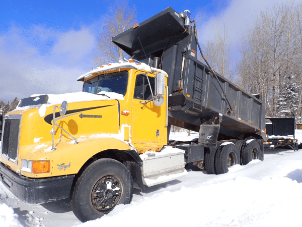 Camion dompeur 10 roues Internationnal Eagle-851647KM-Année:1995-Stock #S2494A/10585