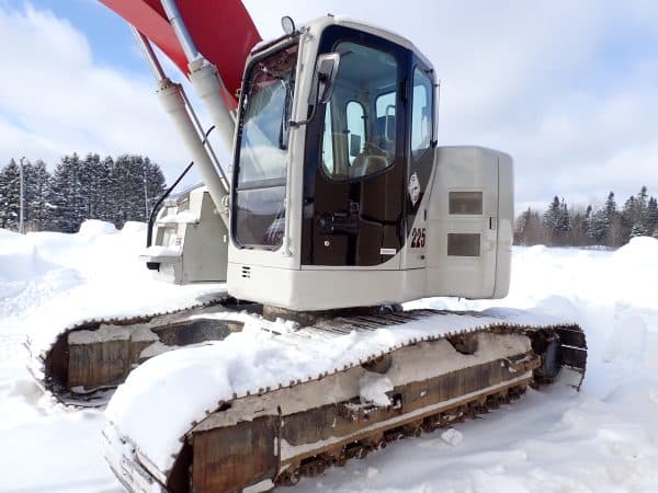 Excavatrice Link-Belt 225 avec 2 godets et pouce-7774HRS-Année:2015-Stock #S2494C/10585