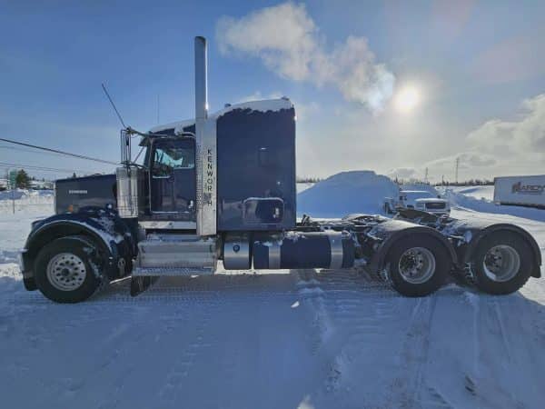 Camion 10 roues couchette Kenworth W900b Année:2021 -563223km Stock#1479/10636a