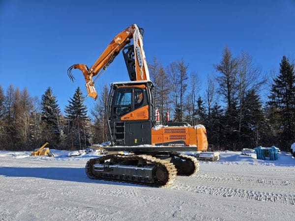 Chargeuse à bois sur chenilles Doosan DX225LL 2022