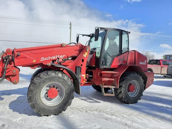 Chargeuse télescopique Schaffer T9660, godet - Année:2015 - 4600hrs - Stock#d9756j