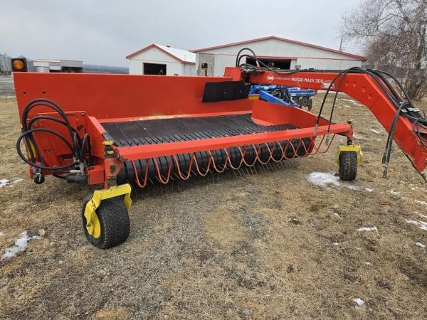 Doubleur d'andin Kuhn Merge Maxx 300 pompe sur le pto - Stock#d10783b